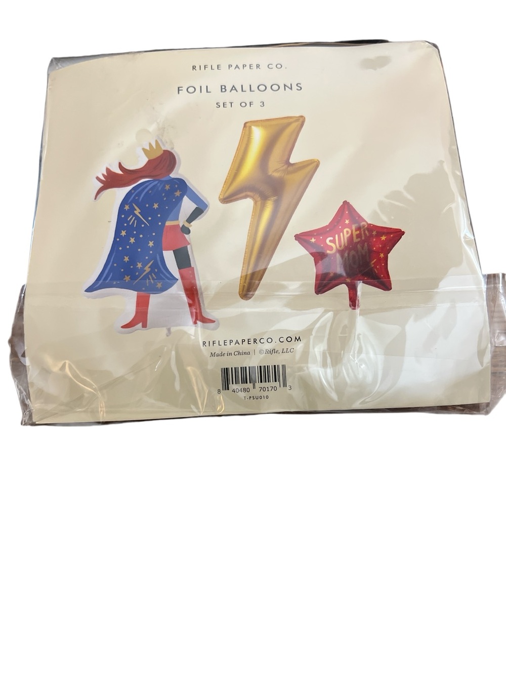 Rifle Paper Co. Supermom Foil Balloon Set